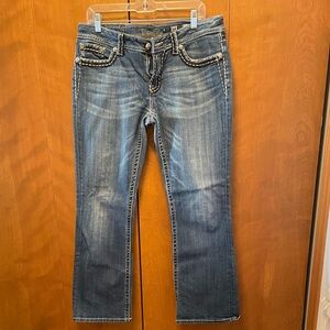 Miss Me Blue Boot Cut Jeans